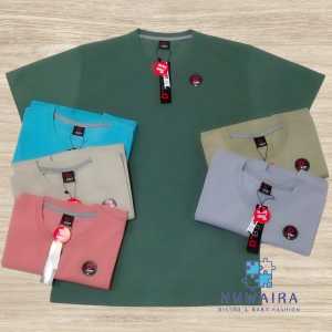 Paket 2 pcs kaos Polos Pria Wanita terlaris/ kaos pria murah/ kaos wanita terbaru/ kaos pria wanita harian