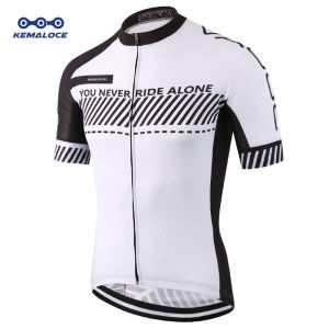 KEMALOCE Cycling Jersey 2026 Road Men Quick Dry Bicycle China Summer Anti-Uv MTB Dry Racing White Fit Blank XS-5XL Bike T Shirt2026