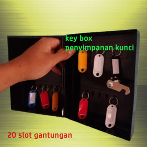 Box penyimpanan kunci tempel dinding Key Storage box