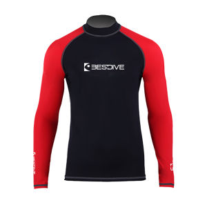 เสื้อว่ายน้ำดำน้ำผู้ชาย – Rash Guard Top Men แบรนด์ BESTDIVE