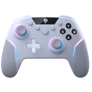 EasySMX X20 Wireless Gamepad Enhanced Controller Compatible with PC/NS/TV/Phone/Laptop Hall Micro Triggers Joystick RGB Effect