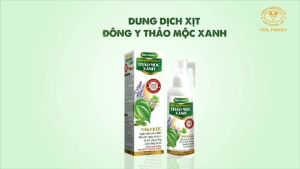 Dung Dịch Xịt Phụ Khoa Thảo Mộc Xanh Family 100ML Loại Bỏ Viêm Nhiễm Nấm Ngứa Huyết Trắng Bên Trong