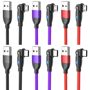 Flexible USB A to C Cable USB to USB C Cable for PC Phone Laptops 3A Charging Cable for Seamlessly Game Experience