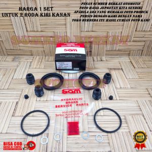 SEAL SIL KIT REM CAKRAM DEPAN HRV 2014 SAMPAI 2023 1SET SAM