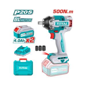 TOTAL Lithium-Ion impact wrench 20v TIWLI2050