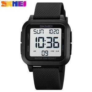 SKMEI Top Brand Luxury Mens Sports Watches Fashion LED Digital Electronic Date Luminous Casual Men Waterproof Military Stopwatch
