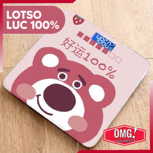 SMART TIMBANGAN BADAN DIGITAL Smart Scale Body Fat Elektrik Mini Karakter Diet Weight Diet LCD Display Olahraga Gym 180 kg