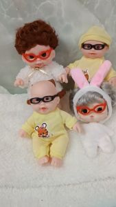 Bộ Đồ Chơi Búp Bê Mini 5 Inch 12 cm Kèm Phụ Kiện Dễ Thương Cho Bé