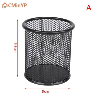CMinYP อุปกรณ์จัดระเบียบเครื่องเขียนบนโต๊ะที่ใส่ปากกาทำจากโลหะสุดสร้างสรรค์ชั้นเก็บไฟล์ดินสอกล่องเก็บของอุปกรณ์สำนักงานเดสก์ท็อปเครื่องประดับ