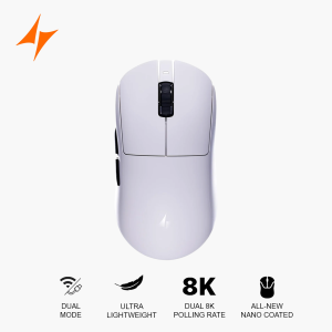 ATK Dragon Fly A9 Air+ Dual-mode Wired & Wireless Gaming Mouse 8K PAW3955 Ultra