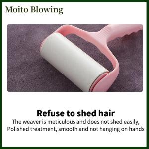 Moito 35x35cm Thickened Beauty SPA Massage Table Planking Face Towel with Hole Bed Bandana