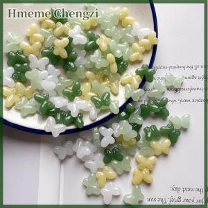 Hmeme 10pcs Lot Mixed Butterfly Lampwork Beads Glass Glaze Beads for Jewelry Making Findings DIY Bracelet Earring Hairpin Accessories