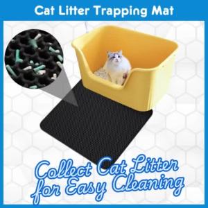 Waterproof Double Layer Cat Litter Mat Trapper Pad Trapping Car Kucing Pasir Kucing 宠物猫砂垫