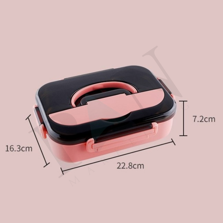 1200ml 304 Stainless Steel Lunch Box Keep Warm Set Food Container Bento