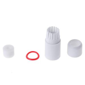 ฝาปิดขั้วต่อกันน้ำ RJ45ทนทานเส้นผ่านศูนย์กลาง19มม. สำหรับกล้อง IP กลางแจ้งตัวเชื่อมต่อ RJ45ใช้งานง่าย10ชุด