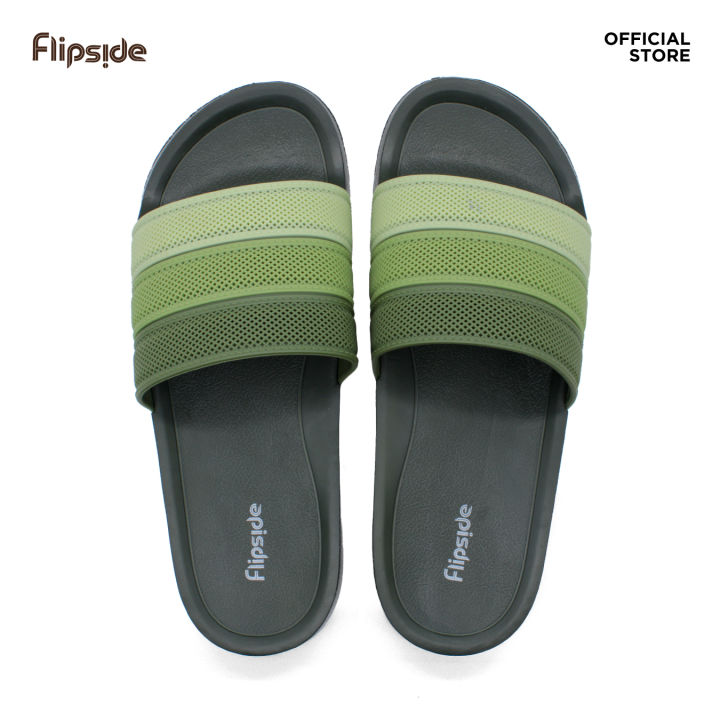 FLIPSIDE Men Barry Olive Green Slides Lazada PH