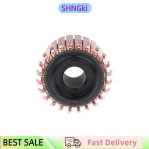 SHNGki 1 Piece Copper Hook Type Electrical Motor Commutator 23.2x8x14.6mm 24P Teeth Copper Hook Type Electrical Motor Commutator