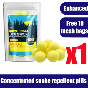 💥Ten Years of Snake-Free💥 Powerful snake repellent pills with net bag containing sulfur snake repellent medicine snake repellent artifact 40g*10 pills snake repellent pills驅蛇丸