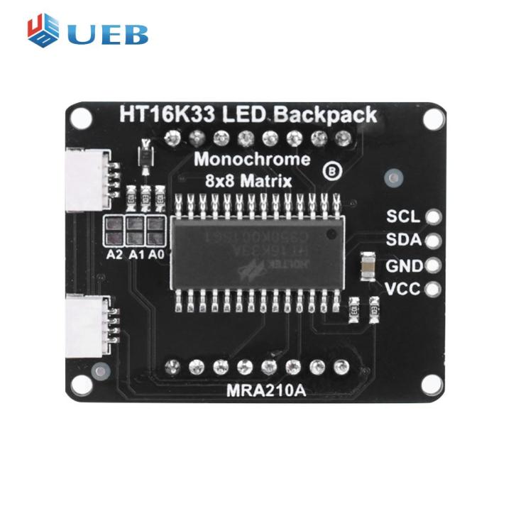 8x8 HT16K33 Dot Matrix LED Display Module Microcontroller Module 5V MCU ...