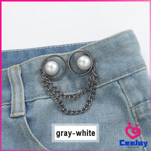 CeeJay ตะขอปรับเอวกางเกง แบบหมุด ปรับระดับเอวช่วยให้กางเกงกระชับขึ้น ใช้งานได้ทั้งเด็ก/ผู้ใหญ่ Fashion Accessories