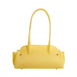Portable Waterproof Transparent Jelly Bag Solid Color Dopamine Bowling Bag Korean Tote Pouch Beach Bag Handbag