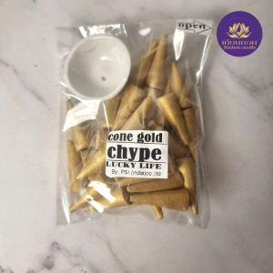 กำยานทองคำ รูป3เหลี่ยมทองน้ำเต้าทองเจดีย์ทอง กลิ่นชิปเป้ เรียกทรัพย์ เรียนโชคลาภ