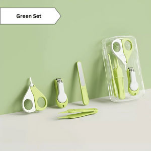 Ready Stock 4in1 Kids Nail Clipper Set Viral Trimmer Newborn Pemotong Gunting Kuku Manicure Pedicure Safety Grooming Scissors Cutter Baby Care Kit Bayi Infant Tweezer Travel Pengetip Kanak-Kanak Children Adult Pedikur Grinder With Box Daily Care