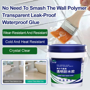 1kg Transparent Powerful Waterproof Glue Sealant Paint Invisible Adhesive Repair Roof Wall Cracks