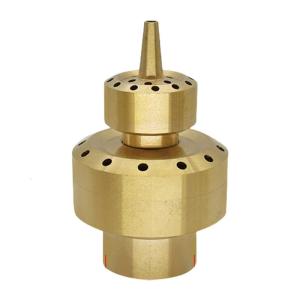 Double Layer Copper Fountain Nozzle Sprinkler Head For Outdoor Water Feature Landscape Decoration Easy to Maintenance