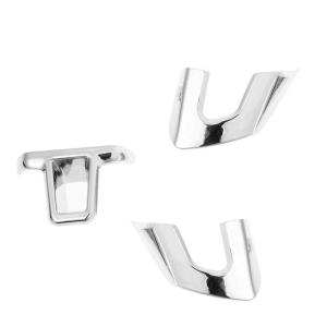 Ốp trang trí bánh lái ABS Chrome