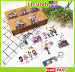 BLACKPINK Acrylic Keychain Jennie Jisoo Lisa Rose