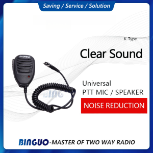 Baofeng Original Handheld PTT Microphone Speaker Two-Way Radio for Walkie Talkie For BF888S UV5R Original COD