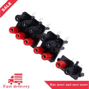 [COD] 2 4 6 Positions Bend Pin External Audio Jack Speaker Amplifier Banana Plug