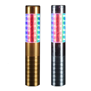 แท่งไม้กายสิทธิ์เรืองแสง LED มือถือไฟมีไฟกระพิบชาร์จได้แท่งไฟคอนเสิร์ต LED สำหรับเทศกาลวันเกิด