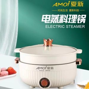 WE 3521 = 多功能电蒸料理锅 Multi-Function Electric Steam Cooker ☞ 28cm