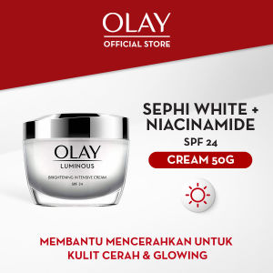 Olay Luminous Light Perfecting Cream SPF 15 - Moisturizer Pencerah Wajah dengan Tabir Surya 50g