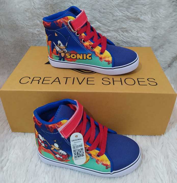SEPATU ANAK SONIC TERBARU SIZE 24-38 (FREE CETAK NAMA & FOTO)