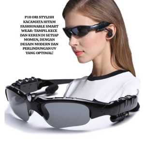 P10 ORI STYLISH KACAMATA BLUETUT BLUTUT BLUETOOTH SUNGLASES MP3 AUDIO SUARA MUSIK MUSIC BLUETOOT HIT