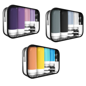 Refillable Travel Containers Silicone Toiletry Bottles With Leak Proof Design Stylish Bathroom Dispenser for Travel Use