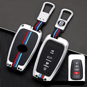 Bao Da Vỏ Bảo Vệ Ốp Chìa Khóa Bọc Chìa Khóa Phản Quang Xe Ô Tô Toyota Altis Corolla Cross Camry Highlander Mẫu Mới