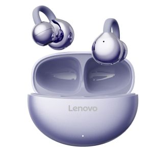 LenovoEarbudsTA410WirelessEarbudsTWSEarClipTypeEarphoneBluetooth5.4TouchControlLongBatteryLifewithMic