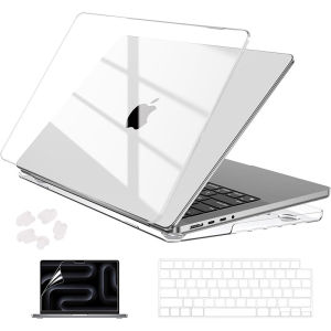 PuLXi. Plastic Hard Shell Cover Case for Pro Air 13 14 15 16 Inch M5 M4 M3 M2