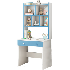 Bàn Học Cho Bé Liền Giá Sách Và Ngăn Kéo Có Khóa- Oai Homes