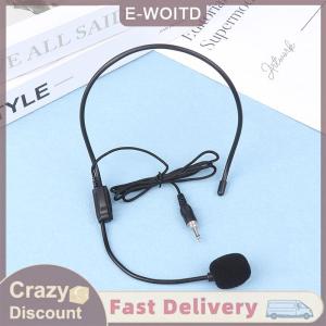 【CHANGXIANG3】 Di Động Vít Chủ Đề Đầu Gắn Tai Nghe Microphone Có Dây 3.5Mm Cắm Bài Phát Ngôn Tai Nghe Mic Cho Giảng Dạy Cuộc Họp Bee Tai Mic