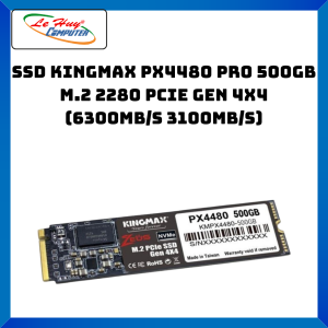 Ổ Cứng SSD KINGMAX 500GB PX4480/ 1TB PX4480 NVMe M.2 2280 PCIe Gen 4x4 - Hàng Chính Hãng