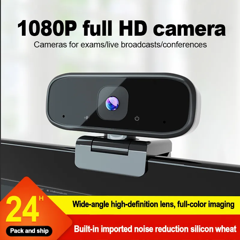 Webcam 1080P Full HD Web Camera With Microphone USB Plug Web Cam