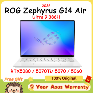 【ASUS official Warranty】2026 ASUS ROG Zephyrus G14 Air Gaming Laptop | Intel Core Ultra 9 386H | NVIDIARTX5070Ti / RTX5070 / RTX5060 | 14" 3K 120Hz OLED|ASUS Laptop|ROG幻14 Air