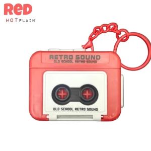 Gantungan Kunci Rekaman Suara Retro/ Mini Voice Recorder Keychain/Gantungan kunci rekam lagu unik | tape recorder Mini -SS