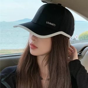 CANICECA Quick-Drying High Ponytail Baseball Cap Empty Top Anti-UV Peaked Cap Summer Breathable Sun Protection Duckbill Cap