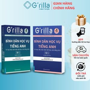 Sách tiếng Anh GRILLA - Bình dân học vụ tập 1 & 2